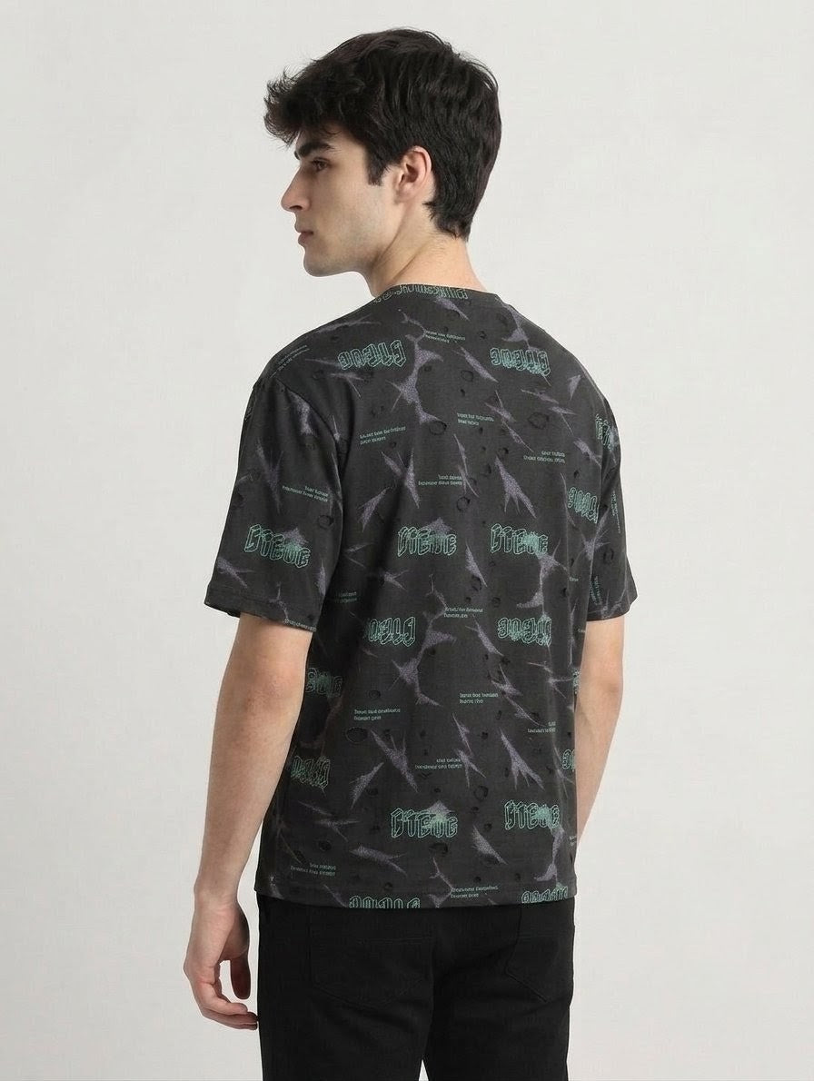 Men's Trendy Drop Shoulder Tee – Soft Fabric | Relaxed Oversized Fit
