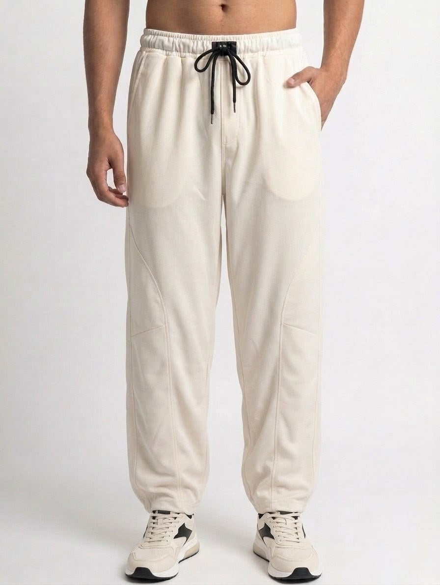 Men's Relaxed Fit Baggy Trouser – Breathable Fabric | Casual Streetwear