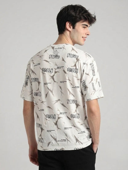 Men's Drop Shoulder Tee – Soft Fabric | Trendy Oversized Fit