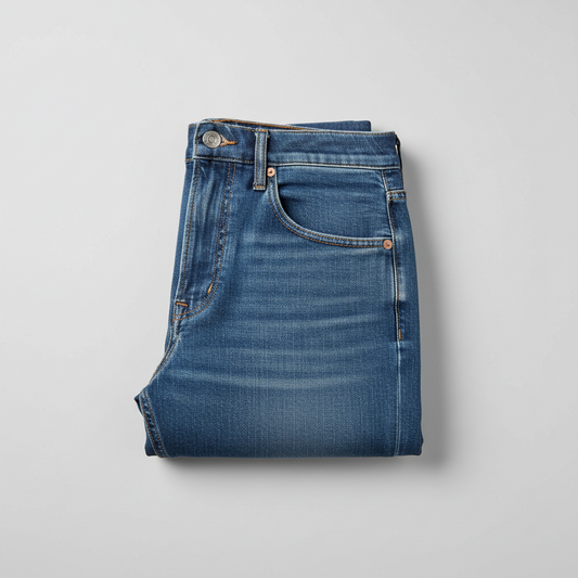 Straight Fit Denim Jeans
