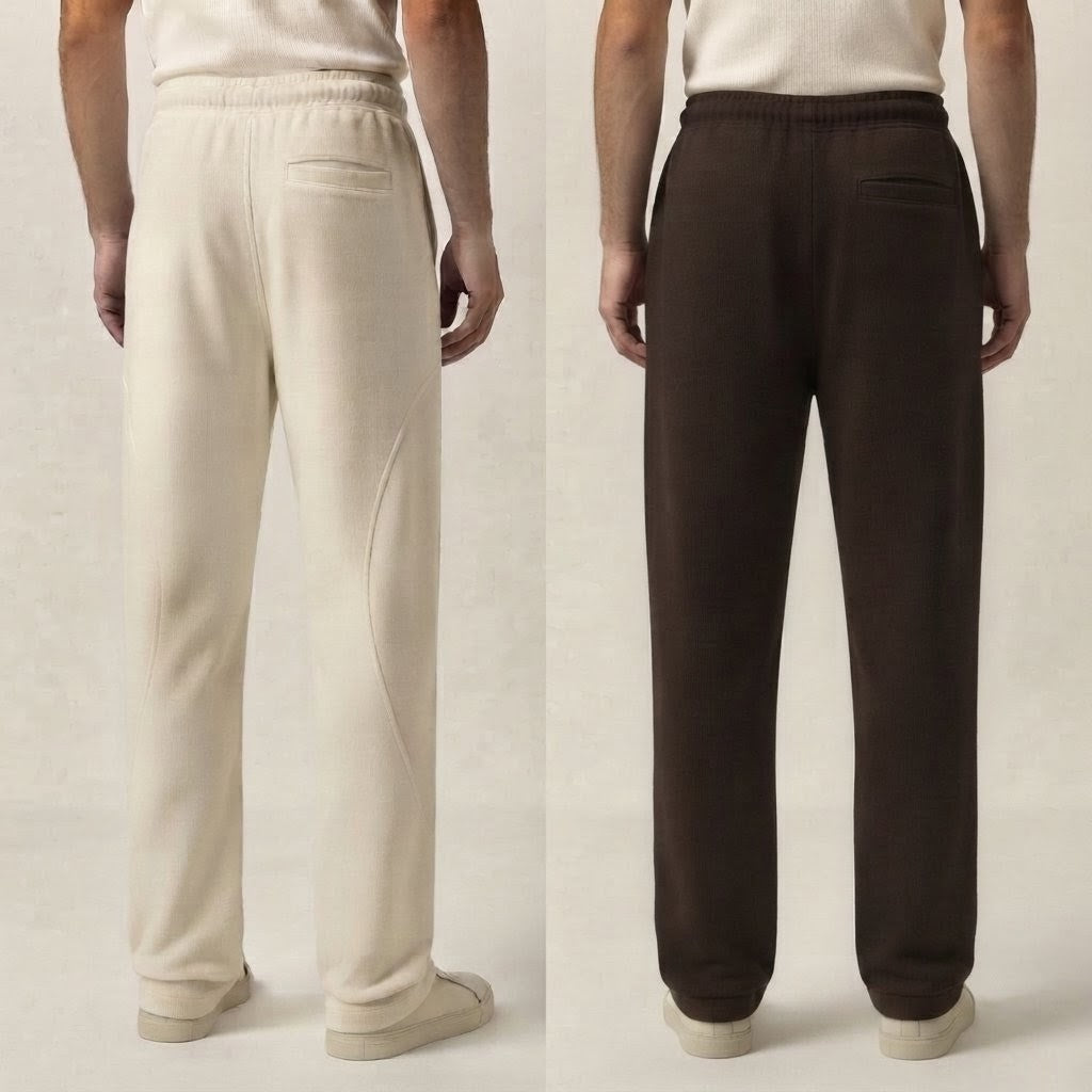 Combo Deal – 2 Men's Baggy Trousers | Stylish & Comfortable Casual Fit